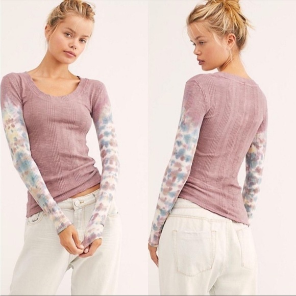 Nwt Free People We the Free Misty Mountain Big Sur Long Sleeve - Picture 1 of 8